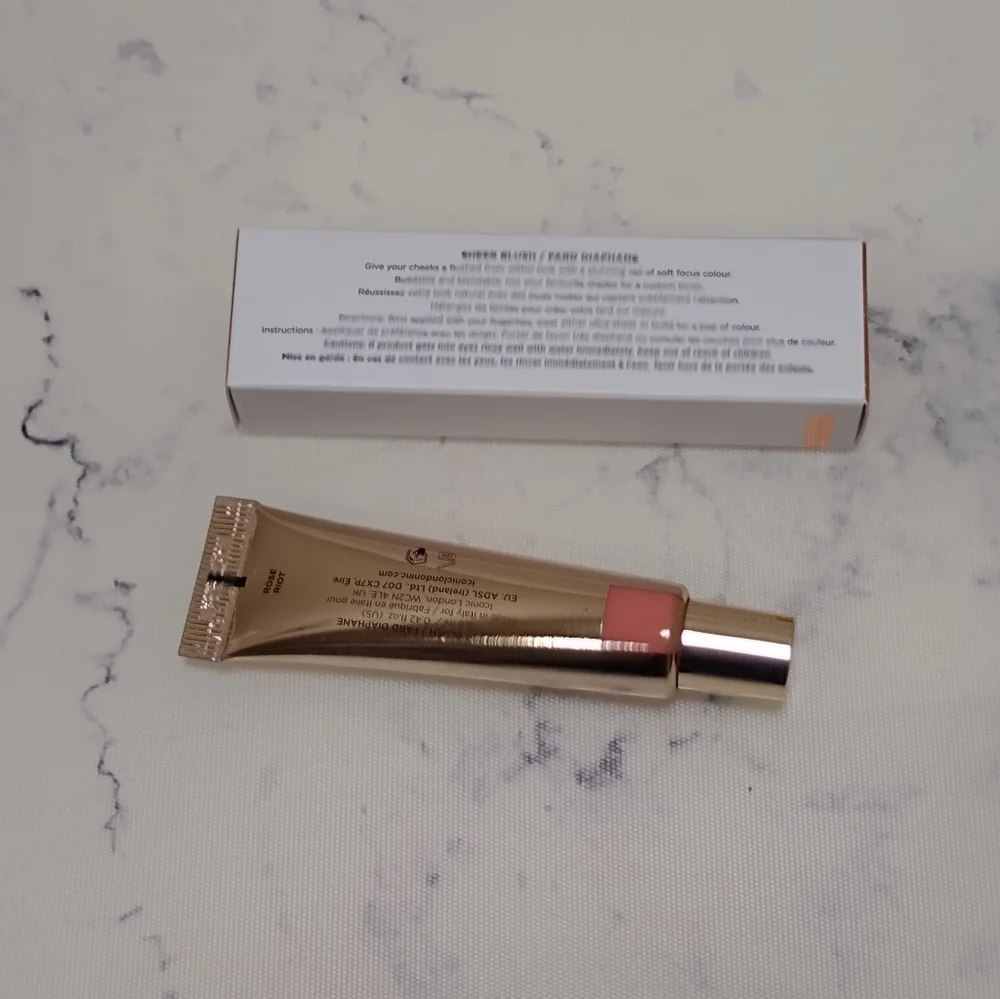 Iconic London Sheer Blush Rose New in Box